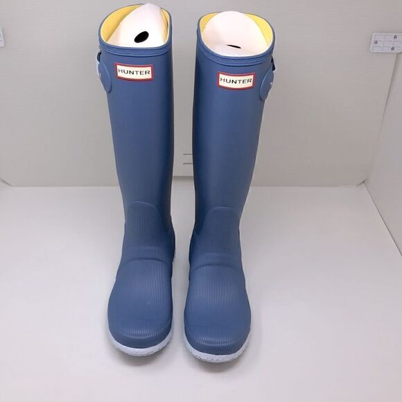 Hunter Original Tall Calendar Sole Rain Boots NEW in box Size US 7 - Picture 7 of 10